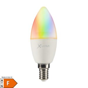 LED Leuchtmittel XLayer Smart Echo E14 4.5W 350lm Warmweiß