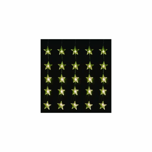 LEX 80er LED Sternenvorhang für Innen und Außen