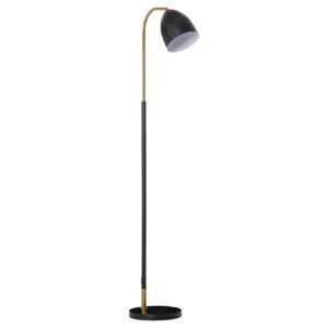 HOMCOM Stehleuchte mit flexiblem Lampenkopf bunt 43L x 28B x 160H cm   Stehleuchte Stehlampe für Wohnzimmer Stehlampe Lampe Leuchte