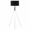 HOMCOM Stehleuchte mit elegantem Design und Dreibeinfuß bunt 73L x 73B x 146H cm   Stehleuchte Stehlampe für Wohnzimmer Stehlampe Lampe Leuchte