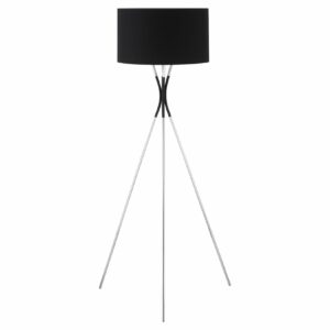 HOMCOM Stehleuchte mit elegantem Design und Dreibeinfuß bunt 73L x 73B x 146H cm   Stehleuchte Stehlampe für Wohnzimmer Stehlampe Lampe Leuchte