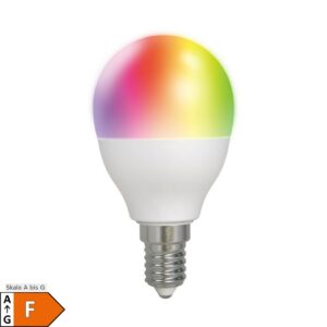 DELTACO SMART HOME Smarte E14 LED Birne RGB LED Lampe für E14 Sockel RGB 16 Mil. Farben