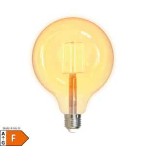 DELTACO SMART HOME Smarte LED Lampe E27 Filamentbirne 125mm und 5