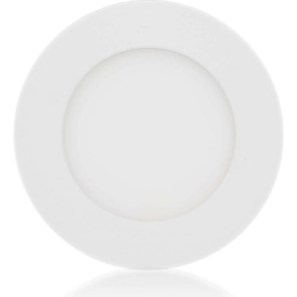 MAXCRAFT LED Panel Strahler Lampe Rund 6W Ø 120 mm - Kaltweiß