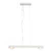 AEG Lampe Leca LED Pendelleuchte 85cm 4flg weiß   2x 9W LED integriert (COB)