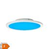 BRILLIANT Lampe Abie LED Deckenaufbau-Paneel 40cm weiß   1x 24W LED integriert