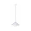 BRILLIANT Lampe Freya Pendelleuchte 41cm Rollizug weiß/weiß-alabaster   1x A60
