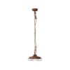 BRILLIANT Lampe Peter Pendelleuchte 30cm rostfarbend   1x A60