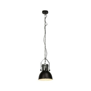 BRILLIANT Lampe Salford Pendelleuchte 23cm schwarz/chrom   1x A60