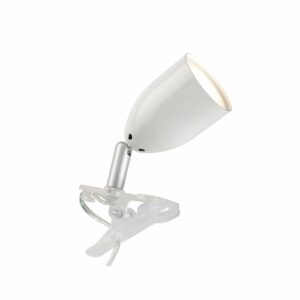 BRILLIANT Lampe Leo LED Klemmleuchte weiß   1x LED-PAR51