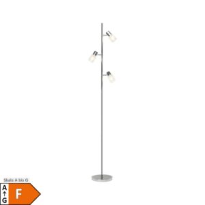BRILLIANT Lampe Lea LED Standleuchte 3flg eisen/chrom   3x LED-D45