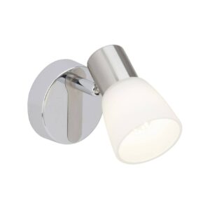BRILLIANT Lampe Janna LED Wandspot eisen/chrom/weiß   1x LED-Z45