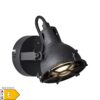 BRILLIANT Lampe Jesper LED Wandspot schwarz korund   1x LED-PAR51