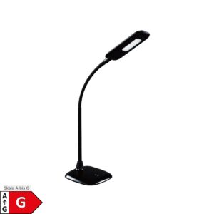 BRILLIANT Lampe Nele LED Tischleuchte Touchdimmer schwarz   1x 5W LED integriert (SMD)
