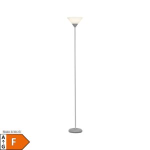 BRILLIANT Lampe Spari LED Deckenfluter silber/weiß   1x LED-A60