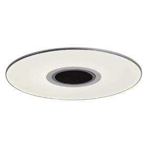 AEG Lampe Tonic LED Deckenleuchte 49cm Lautsprecher weiß/chrom   1x 24W LED integriert (SMD)