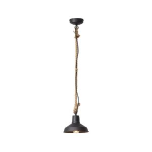 BRILLIANT Lampe Hank Pendelleuchte 24cm schwarz korund   1x A60