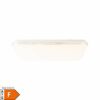 BRILLIANT Lampe Ariella LED Wand- und Deckenleuchte 54x54cm weiß/chrom   1x 48W LED integriert