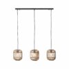 BRILLIANT Lampe Woodrow Pendelleuchte 3flg hellbraun   3x A60