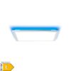 BRILLIANT Lampe Alissa LED Deckenaufbau-Paneel 40x40cm silber/weiß   1x 32W LED integriert (Samsung-Chip)