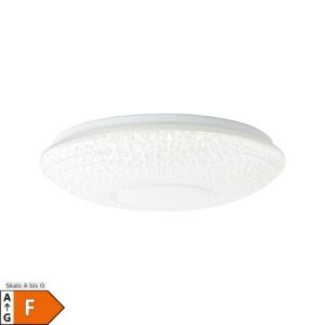 BRILLIANT Lampe Nunya LED Deckenleuchte 52cm weiß/chrom   1x 60W LED integriert