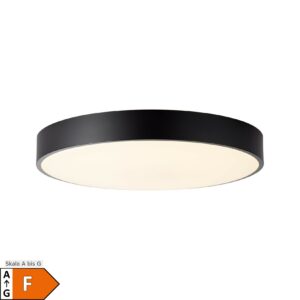 BRILLIANT Lampe Slimline LED Deckenleuchte 49cm weiß/schwarz   1x 60W LED integriert