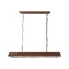 BRILLIANT Lampe Alvera Pendelleuchte 4flg rostfarbend   4x A60