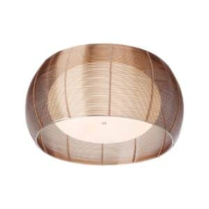 BRILLIANT Lampe Relax Deckenleuchte 50cm bronze/chrom   2x A60