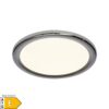 BRILLIANT Lampe Palin LED Wand- und Deckenleuchte 30cm chrom/weiß   1x 22W LED integriert SMD