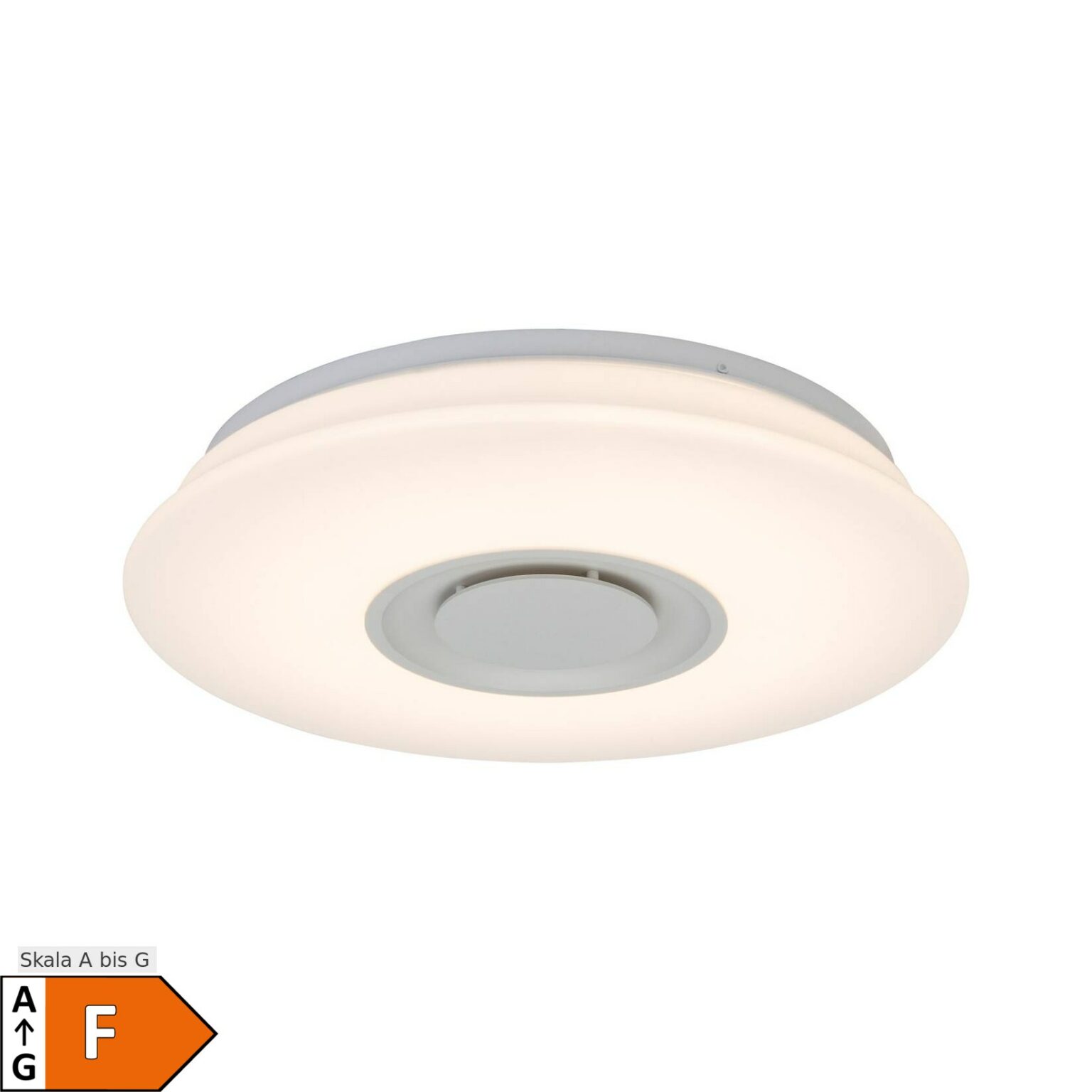 Pilan Gips-Wandleuchte Weiß, 25x25 Cm – Individuell Bemalbar, Für 2x E27 Lampen