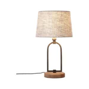 BRILLIANT Lampe Sora Tischleuchte 25cm beige   1x A60