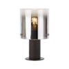 BRILLIANT Lampe Beth Tischleuchte Kaffee/rauchglas   1x A60