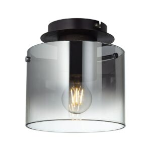 BRILLIANT Lampe Beth Deckenleuchte 20cm Kaffee/rauchglas   1x A60