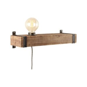 BRILLIANT Lampe Woodhill Wandleuchte mit Zuleitung und Schalter antik/schwarz  1x A60, E27, 30W, g.f. Normallampen n. ent. Mit Zuleitung und  Schnurzwischenschalter Für LED-Leuchtmittel geeignet kaufen bei