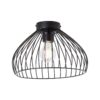 BRILLIANT Blacky Deckenleuchte 28cm schwarz matt   1x A60