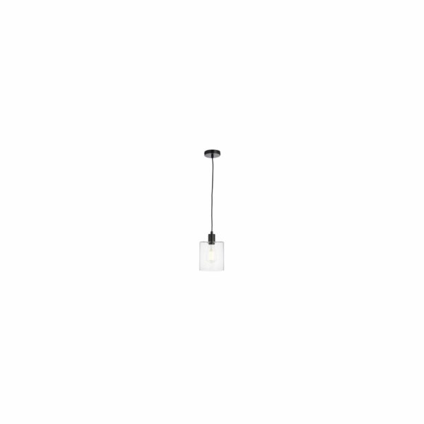BRILLIANT Thorpe Pendelleuchte 1flg schwarz matt   1x A60