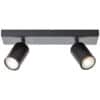 Brilliant Jello LED Spotbalken 2flg schwarz matt