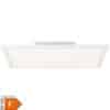 Brilliant Jacinda LED Deckenaufbau-Paneel 40x40cm sand weiß