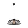 BRILLIANT Crosstown Pendelleuchte 47cm holz dunkel/schwarz Innenleuchten