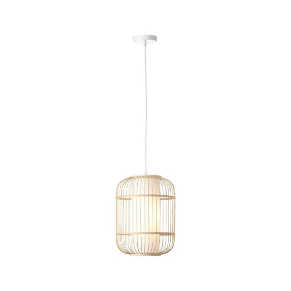 BRILLIANT Bones Pendelleuchte 30cm natur/weiß Innenleuchten
