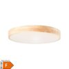 BRILLIANT Slimline LED Wand- und Deckenleuchte 49cm holz hell/weiß Innenleuchten   1x 60W LED integriert