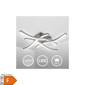 LED Design Deckenlampe modern Alu 17 Watt
