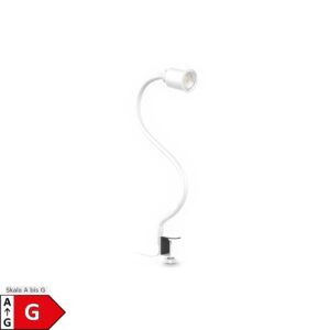 LED Klemmleuchte flexibel Flexarm weiß 5W GU10