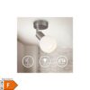 LED Deckenspot schwenkbar Glasschirm 3.000K E14 5W