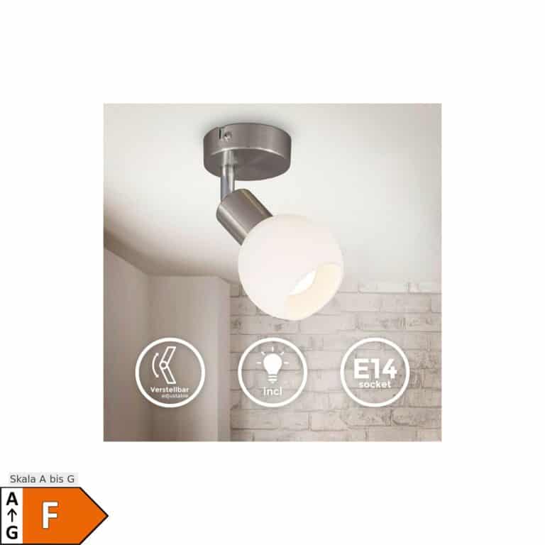 MAXKOMFORT Außenwandleuchte GU10 Schwarz IP44 - Mit 2x LED 5W Warmweiß, Für Garten, Terrasse & Eingangsbereich