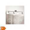 LED Spot Deckenleuchte Glas 4x 5W schwenkbar
