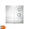 LED Stehleuchte CCT schwenkbar Memory & Touch weiß