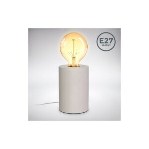 Tischlampe Beton grau E27 Scandi-Stil Betonlampe