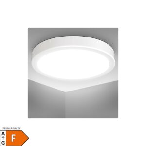 LED Deckenlampe rund Deckenleuchte 18W 28cm Weiß