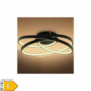 Deckenleuchte LED Design Frame Deckenlampe schwarz